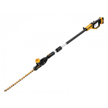 DEWALT DCMPH566P1 XR Pole Hedge Trimmer 18V 1 x 5.0Ah Li-ion