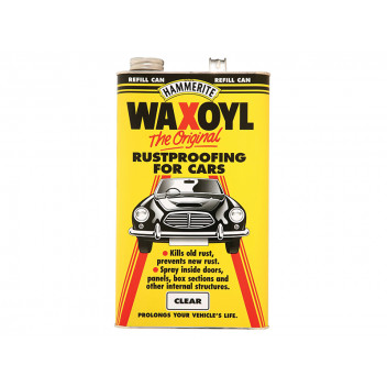 Hammerite Waxoyl Refill Can Clear 5 Litre