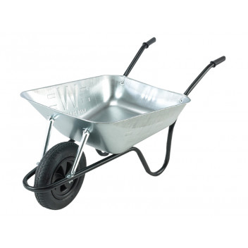 Walsall 85L Galvanised Easi-Load Builders Wheelbarrow