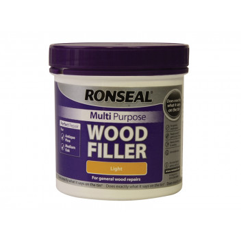 Ronseal Multipurpose Wood Filler Tub Light 465g