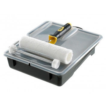 Stanley Tools Microfibre Roller Set 230 x 38mm (9 x 1.1/2in)