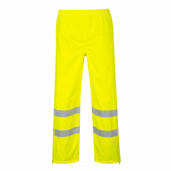 S487 Hi-Vis Breathable Trousers Yellow Medium