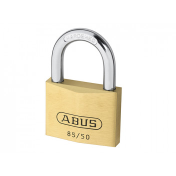 ABUS Mechanical 85/50mm Brass Padlock Carded