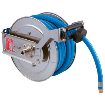 1/2\" ID X 7/8\" OD ST. ST HOSE REEL