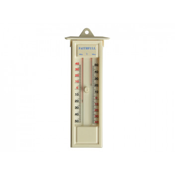 Faithfull Thermometer Press Button Max-Min