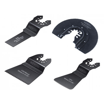 Faithfull Multi-Function Tool Flooring Blade Set 4 Piece