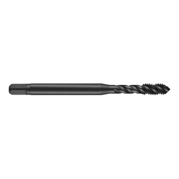 M6 x 1.00mm HSS Blue ISO Spiral Flute Metric Coarse Machine Tap (E003)