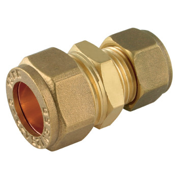 8 x 15mm OD Reducing Straight Coupling