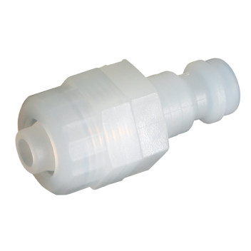 8x6mm HOSE CONN PLUG PVDF
