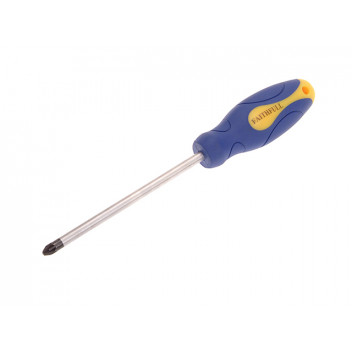 Faithfull Soft Grip Screwdriver Pozidriv Tip PZ3 x 150mm