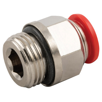 10MM OD X 1/4\" BSPP MALE STUD PUSHIN