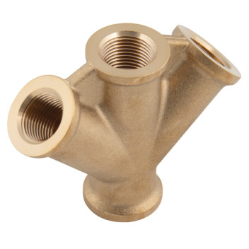 1/2\" BSPP Female Triple Outlet