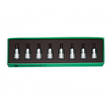 Stahlwille TORX Bit Socket 3/8in Drive Set, 8 Piece