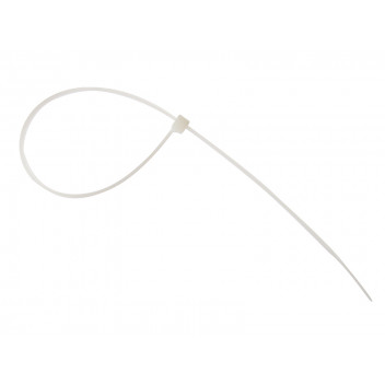 ForgeFix Cable Tie Natural/Clear 7.6 x 380mm (Bag 100)