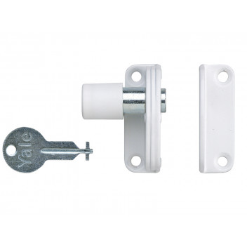 Yale Locks P123 Sash Window Presslock White