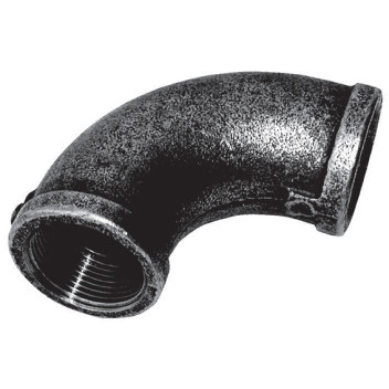 2\" BSPT FEM EQUAL BEND FIG193 BLACK