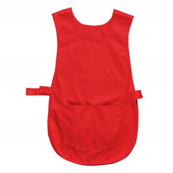 S843 Tabard with Pocket Red LXL