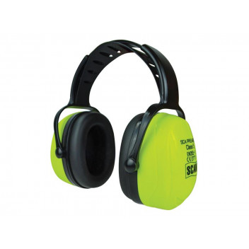 Scan Hi-Vis Ear Defenders SNR 32 dB