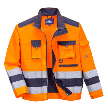 TX50 Lille Hi-Vis Jacket Orange/Navy XL