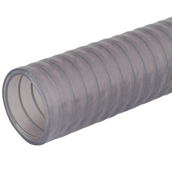 65MM VAC PROOF CLEAR PVC S ANDD HOSE 30M