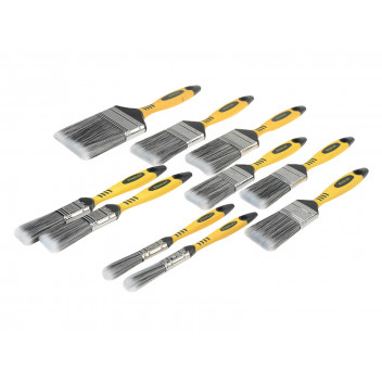 Stanley Tools Loss Free Synthetic Brush Set, 10 Piece