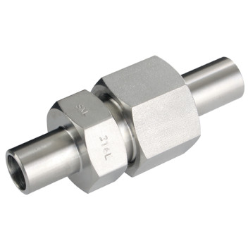 25MM TUBE X 15MM HOLE WELD FITTING S/S