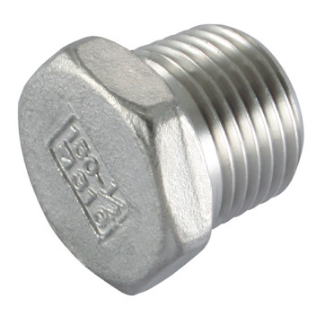 1/8\" BSPT HEX BLANK PLUG ST/STEEL 316