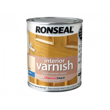 Ronseal Interior Varnish Quick Dry Satin Clear 250ml