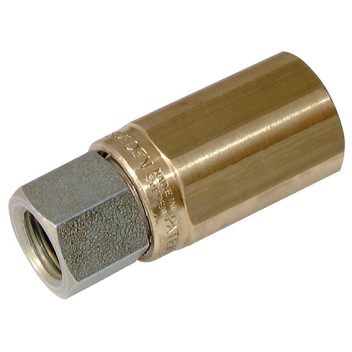 1/4\" BSP  Female x 3/8\" BSP  Female  Valved  Swivel Joint