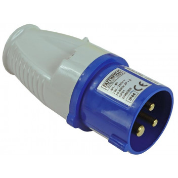 Faithfull Power Plus Blue Replacement Plug 16A