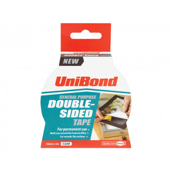 Unibond Double-Sided Tape 38mm x 5m