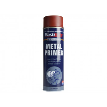 PlastiKote Industrial Primer Spray Red Oxide 500ml