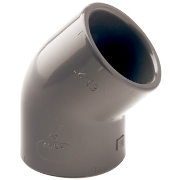 225MM UPVC 45? ELBOW