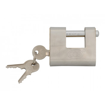 Faithfull Brass Shutter Padlock 60mm