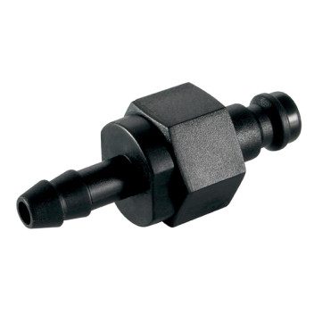 06MM HOSE TAIL PLUG DS DELRIN