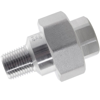 1/4 NPT M/F CONE SEAT UNION 3K 316/L
