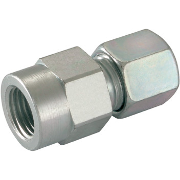 06MM OD X 1/4\" BSPP FEM AND SEAL STEEL (L)