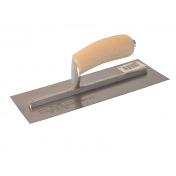 Marshalltown MXS1 Plasterer\'s Finishing Trowel Wooden Handle 11 x 4.1/2in