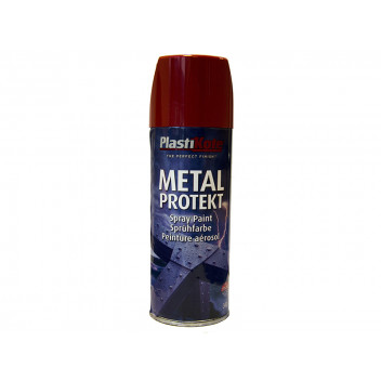 PlastiKote Metal Protekt Spray Bright Red 400ml RAL3001