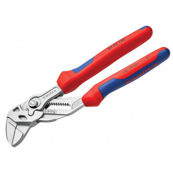 Knipex Pliers Wrench Multi-Component Grip 180mm - 40mm Capacity