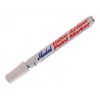 Markal Valve Action Paint Marker White