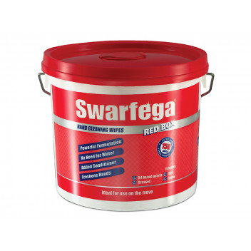 Swarfega  Red Box Heavy-Duty Trade Hand Wipes (150)
