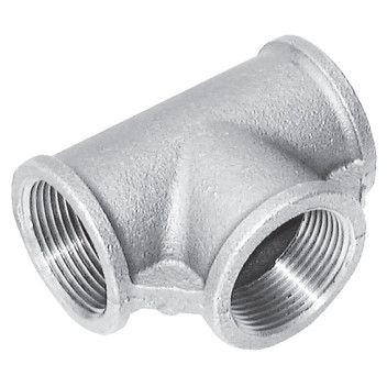 1.1/2\" GALVANISED. FEMALE EQUAL TEE BSPP