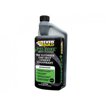 Everbuild Opti-Mix Cement Colourant Black 1 litre