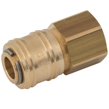 1/4\" BSPP Female Coupling