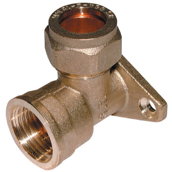3/4\" BSPP Female x 22mm OD Elbow