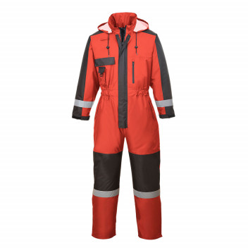S585 Winter Coverall Red XXL