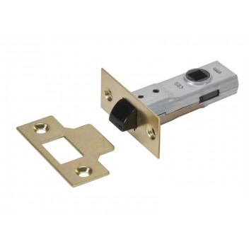 UNION J2600 Tubular Latch Essentials Polished Brass 65mm 2.5in Boxed