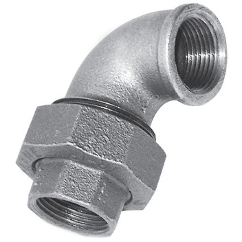 1\" BSPT FEM UNION ELBOW FIG261 GALVANISED