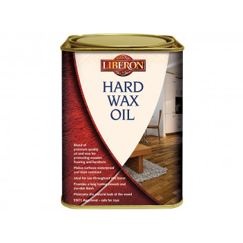 Liberon Hard Wax Oil Clear Satin 1 litre